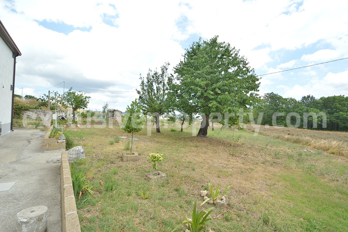 Renovated country house with land - outbuilding and woodland for sale in Trivento - Molise - near the Adriatic coast