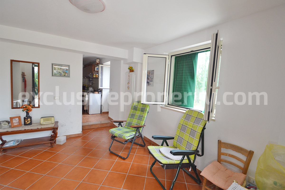 Renovated country house with land - outbuilding and woodland for sale in Trivento - Molise - near the Adriatic coast