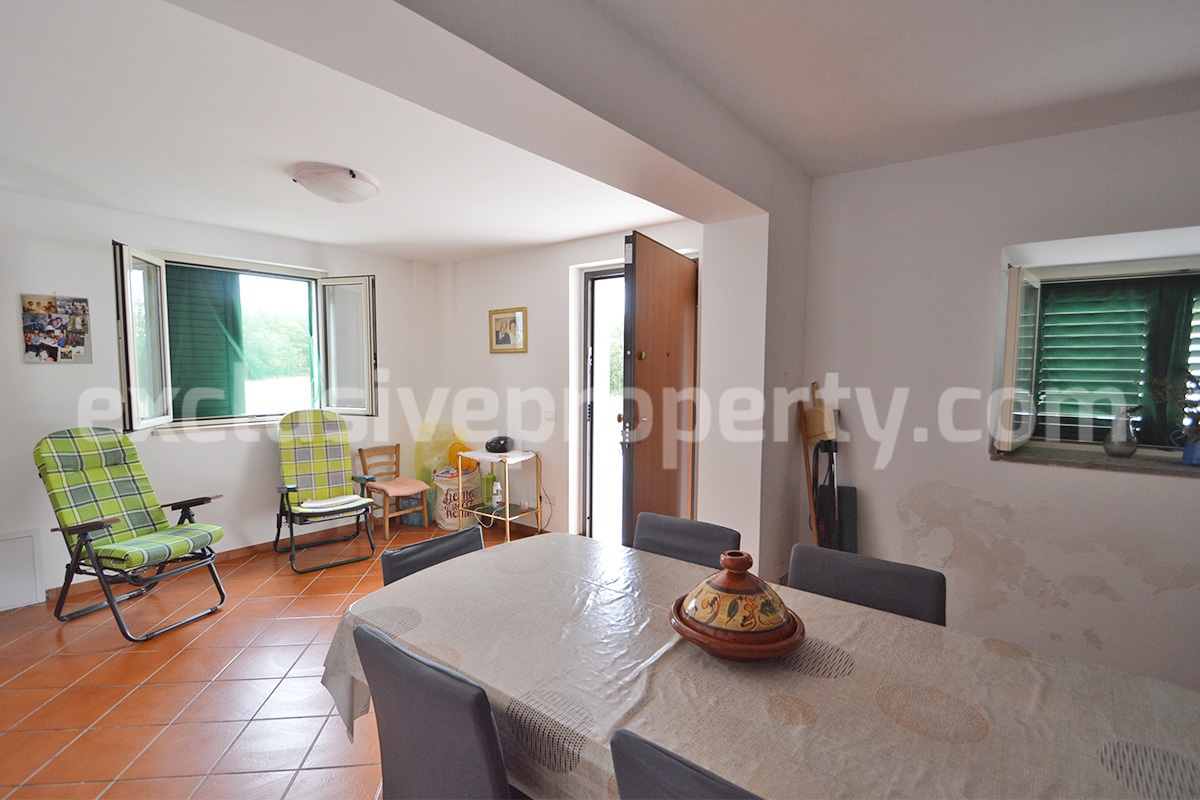Renovated country house with land - outbuilding and woodland for sale in Trivento - Molise - near the Adriatic coast