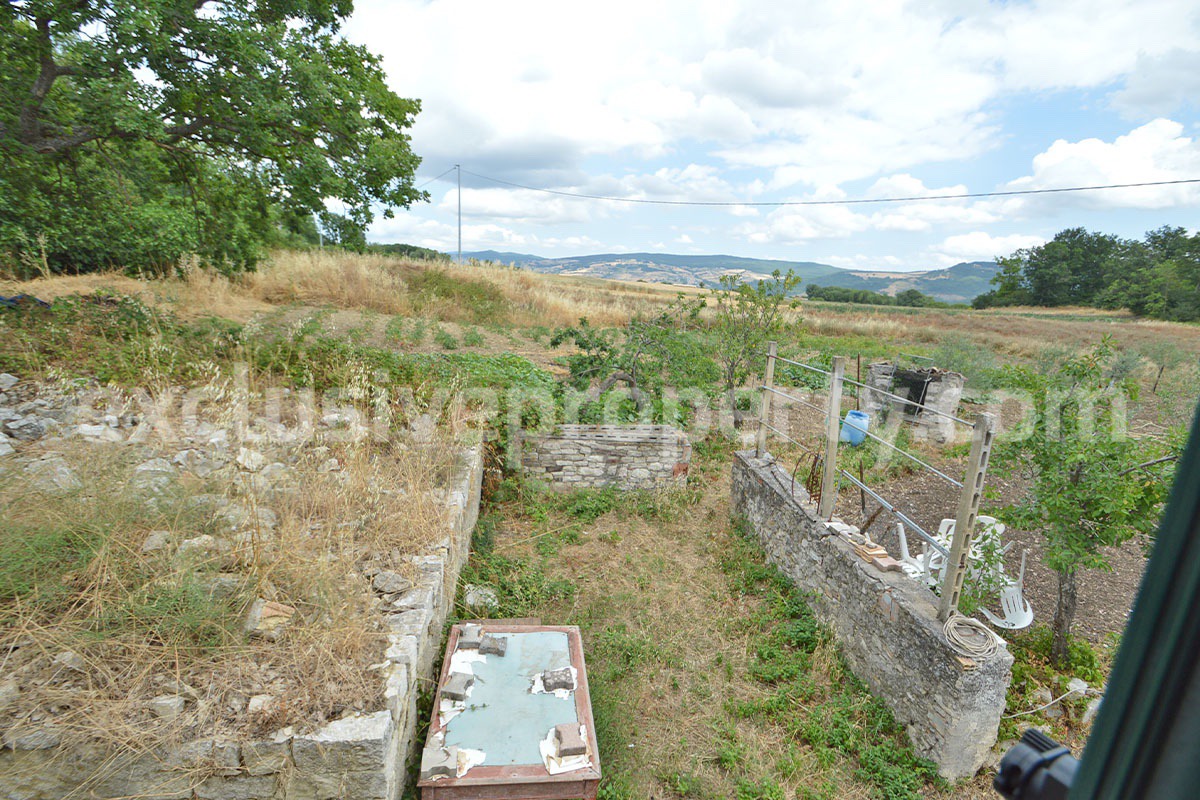 Renovated country house with land - outbuilding and woodland for sale in Trivento - Molise - near the Adriatic coast