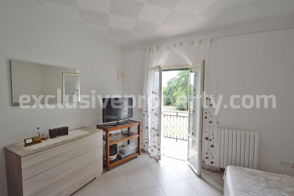 Renovated country house with land - outbuilding and woodland for sale in Trivento - Molise - near the Adriatic coast