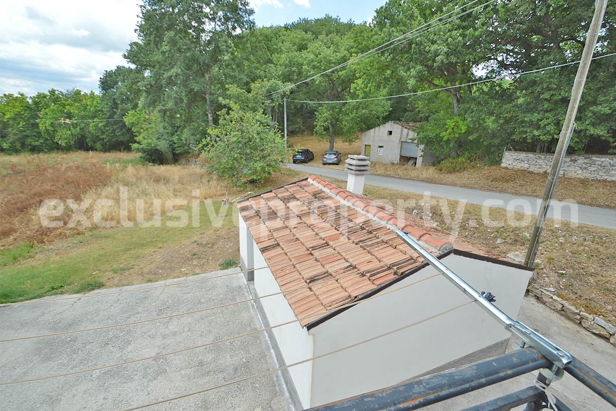 Renovated country house with land - outbuilding and woodland for sale in Trivento - Molise - near the Adriatic coast