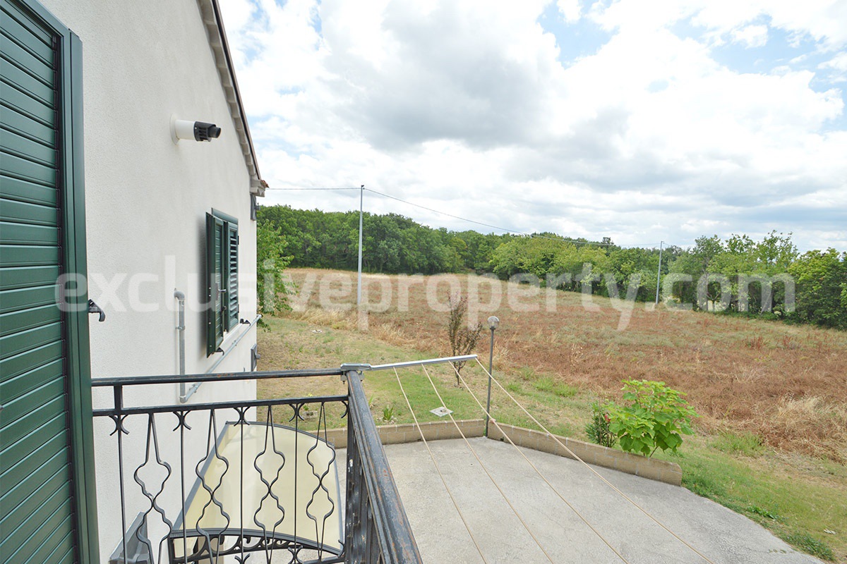 Renovated country house with land - outbuilding and woodland for sale in Trivento - Molise - near the Adriatic coast