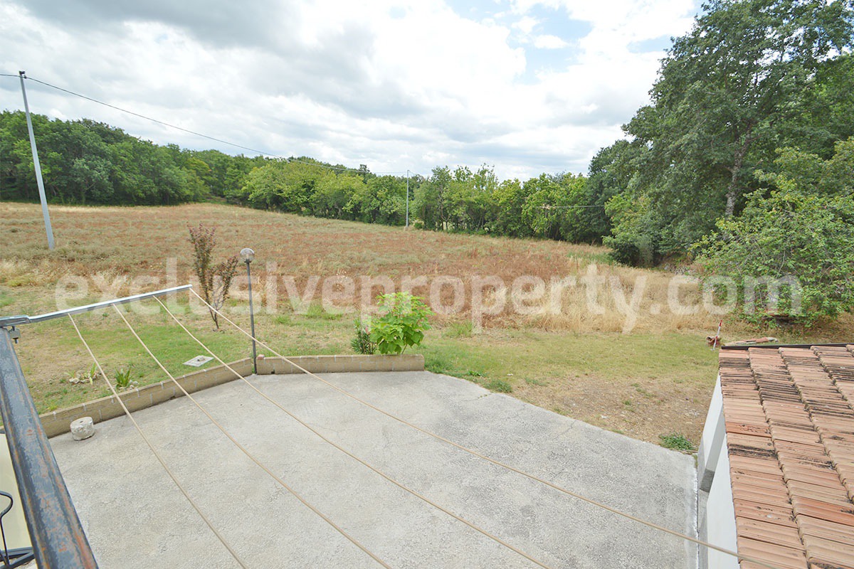 Renovated country house with land - outbuilding and woodland for sale in Trivento - Molise - near the Adriatic coast