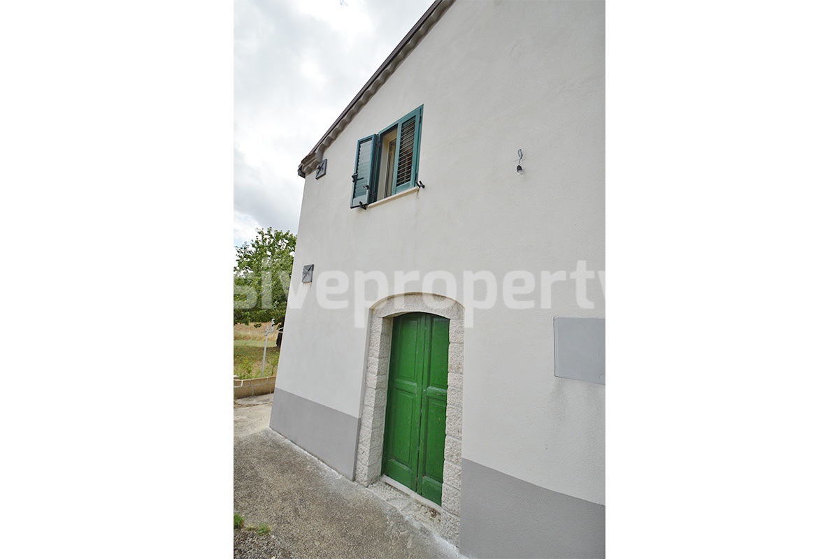 Renovated country house with land - outbuilding and woodland for sale in Trivento - Molise - near the Adriatic coast