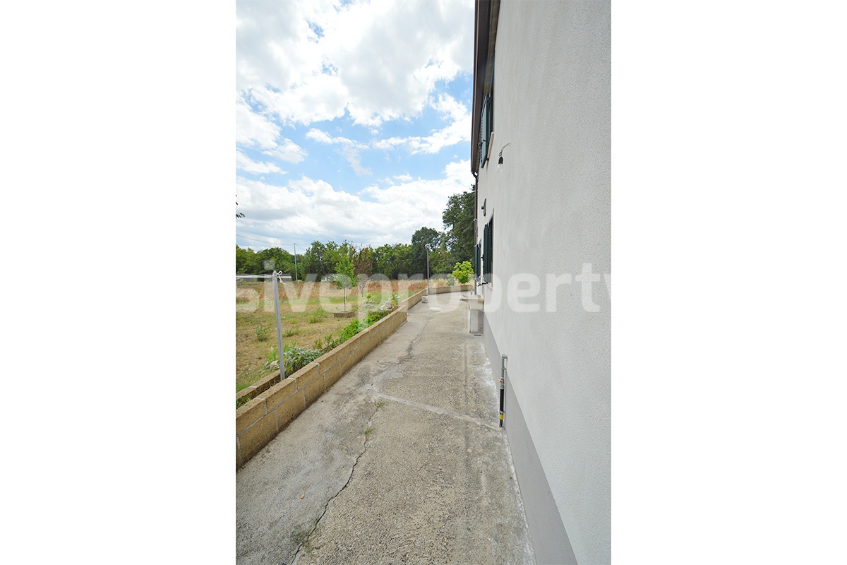 Renovated country house with land - outbuilding and woodland for sale in Trivento - Molise - near the Adriatic coast