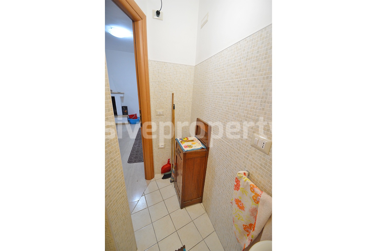 Cozy furnished town house with garden for sale in Castelmauro - Molise - ready to move in