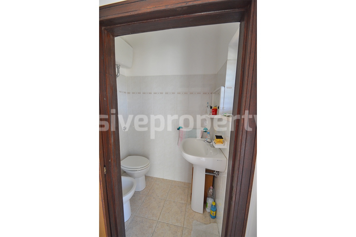 Town house in perfect condition for sale in Montefalcone del Sannio - Molise - ready to move in with panoramic view