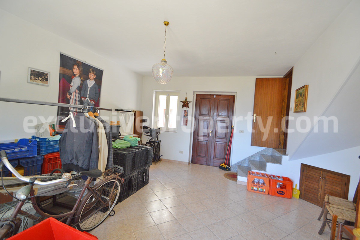 Town house in perfect condition for sale in Montefalcone del Sannio - Molise - ready to move in with panoramic view