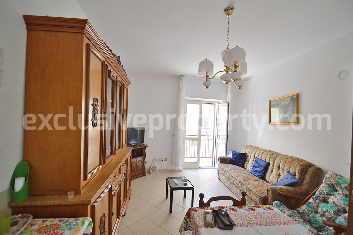 Town house in perfect condition for sale in Montefalcone del Sannio - Molise - ready to move in with panoramic view