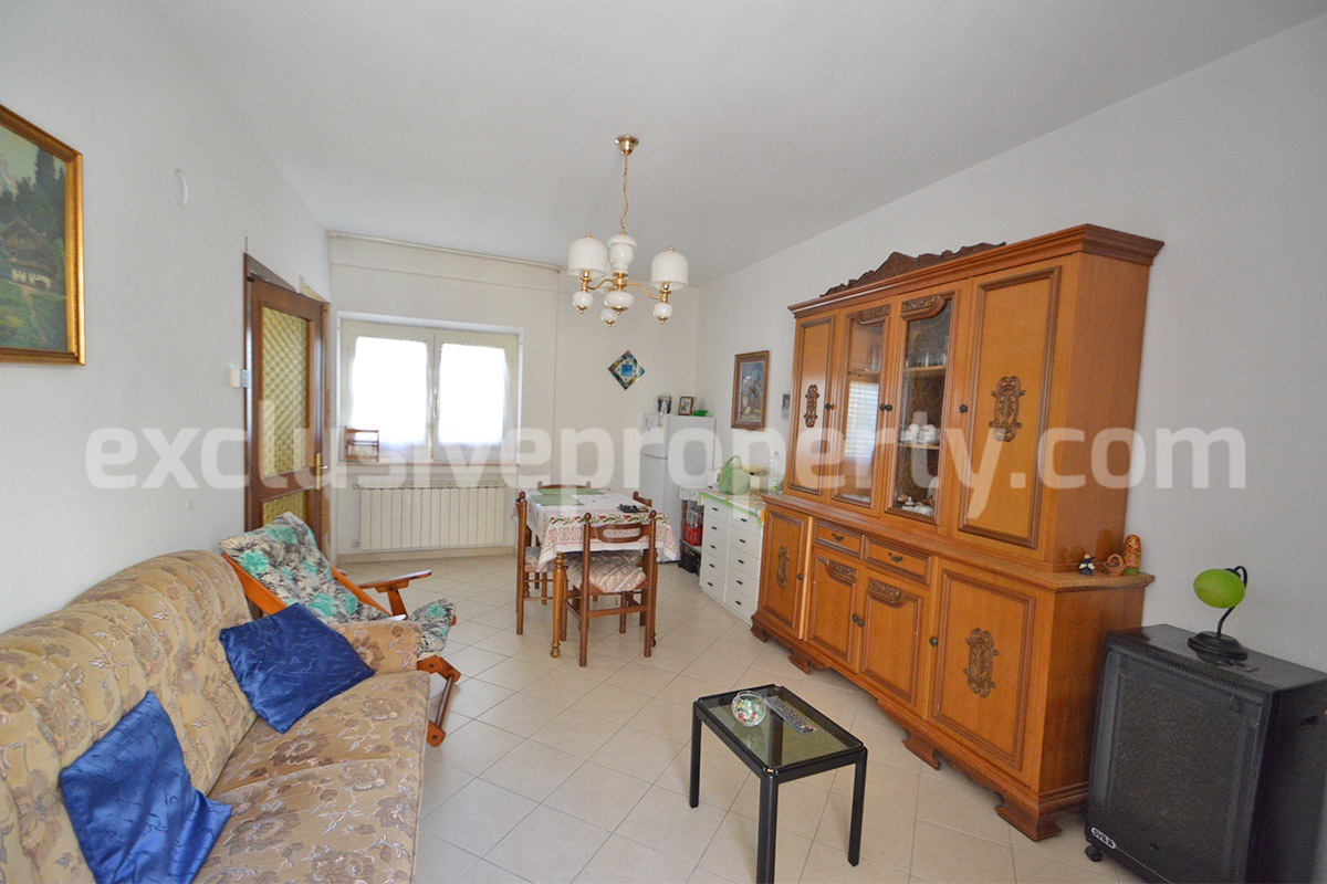 Town house in perfect condition for sale in Montefalcone del Sannio - Molise - ready to move in with panoramic view