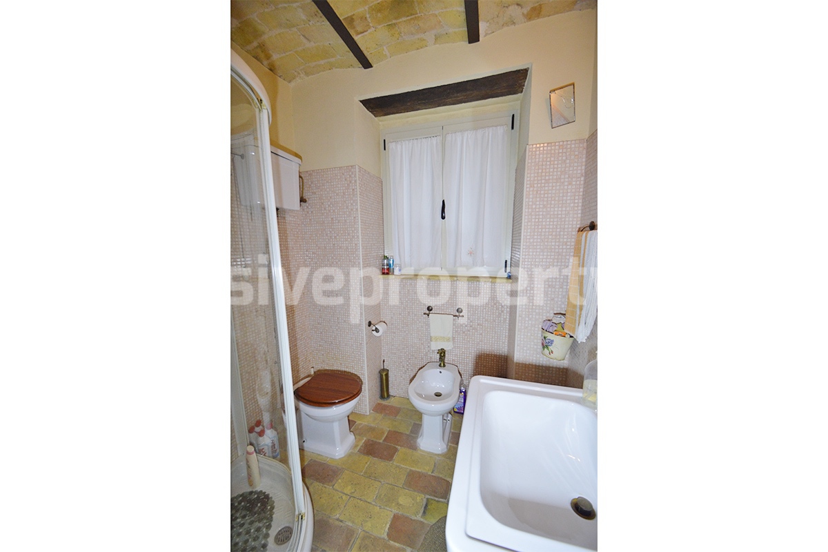 Brick property renovated in an antique style a few km from the beach
