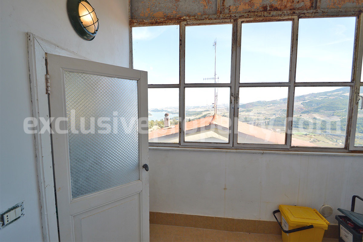 Traditional Italian Townhouse with Terrace Over Lake Guardialfiera - Near the Coast