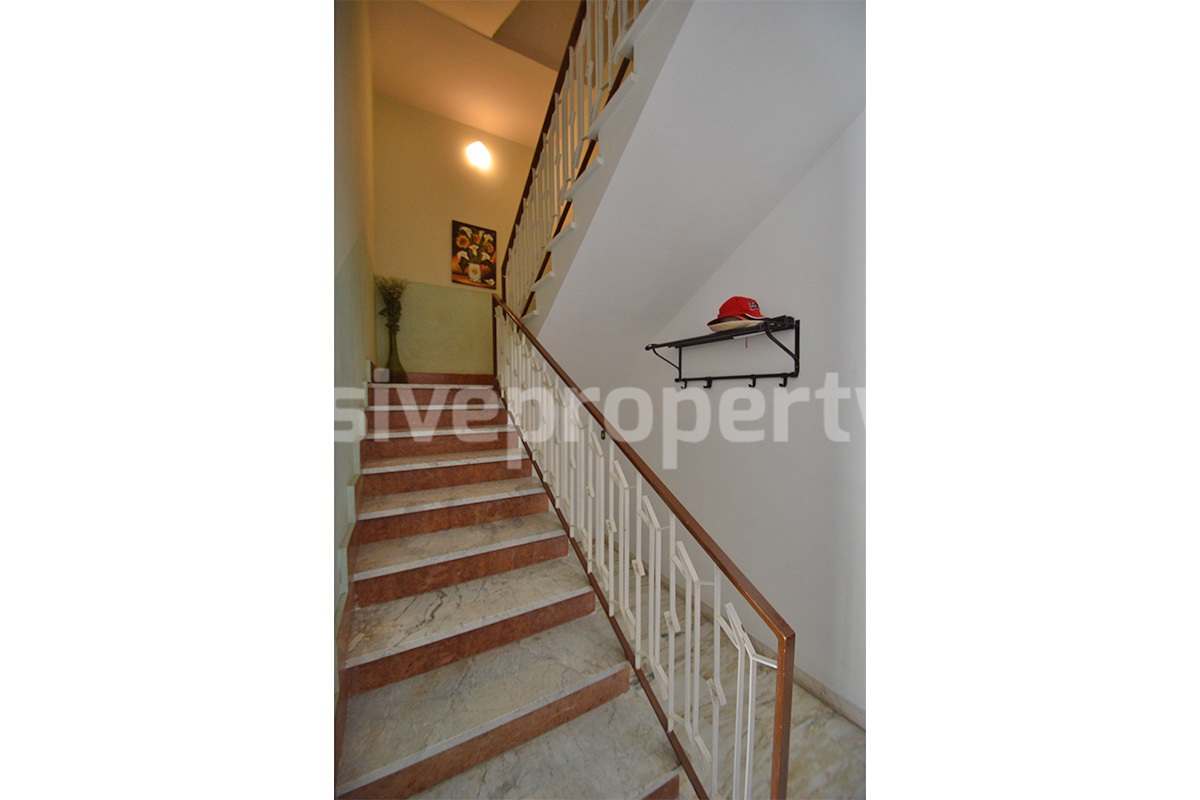 Stone House for Sale in Bagnoli del Trigno - Molise with Terrace - Land and Views