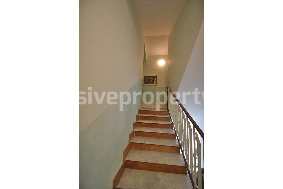 Stone House for Sale in Bagnoli del Trigno - Molise with Terrace - Land and Views