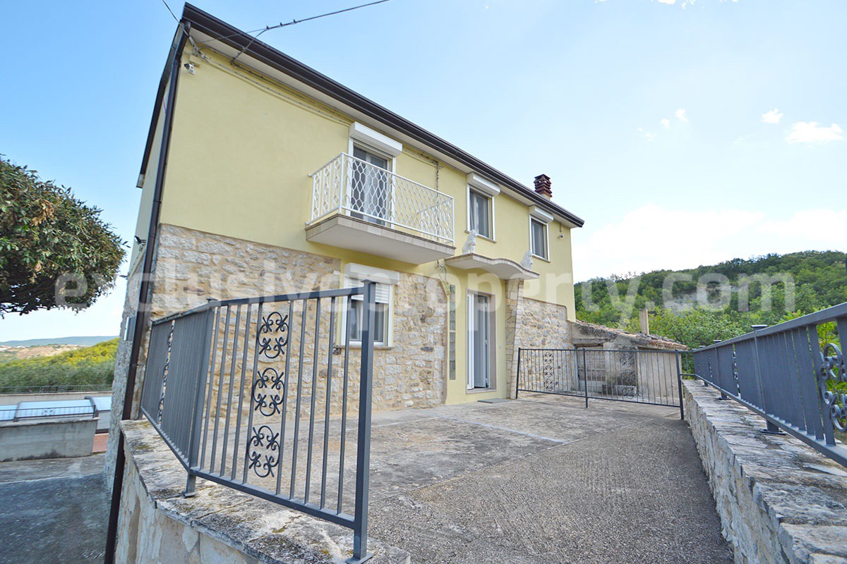 Country Home with Pool - Olive Trees and 3 Hectares for Sale in the Abruzzo Countryside - Gessopalena