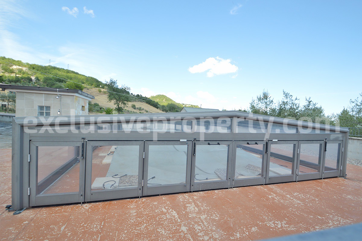 Country Home with Pool - Olive Trees and 3 Hectares for Sale in the Abruzzo Countryside - Gessopalena