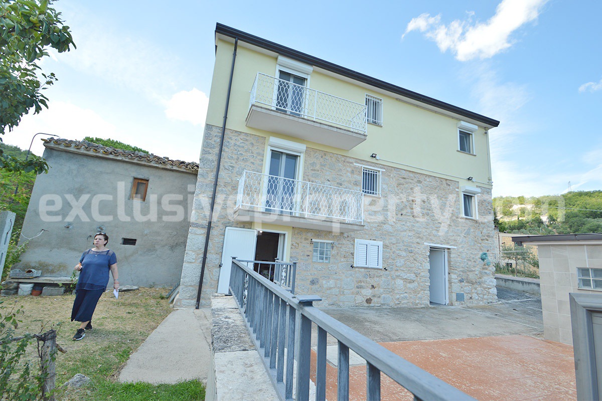 Country Home with Pool - Olive Trees and 3 Hectares for Sale in the Abruzzo Countryside - Gessopalena