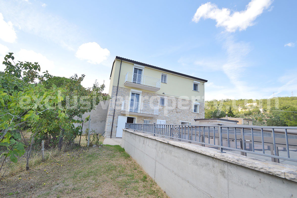 Country Home with Pool - Olive Trees and 3 Hectares for Sale in the Abruzzo Countryside - Gessopalena