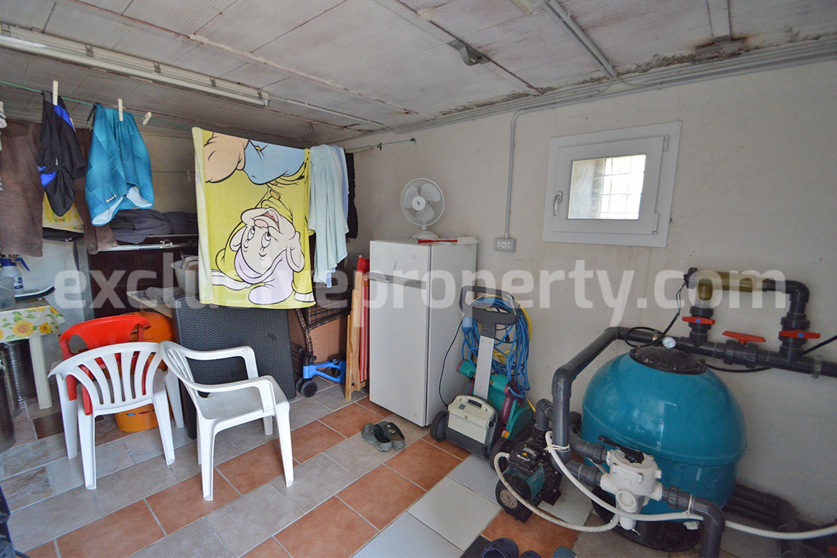 Country Home with Pool - Olive Trees and 3 Hectares for Sale in the Abruzzo Countryside - Gessopalena