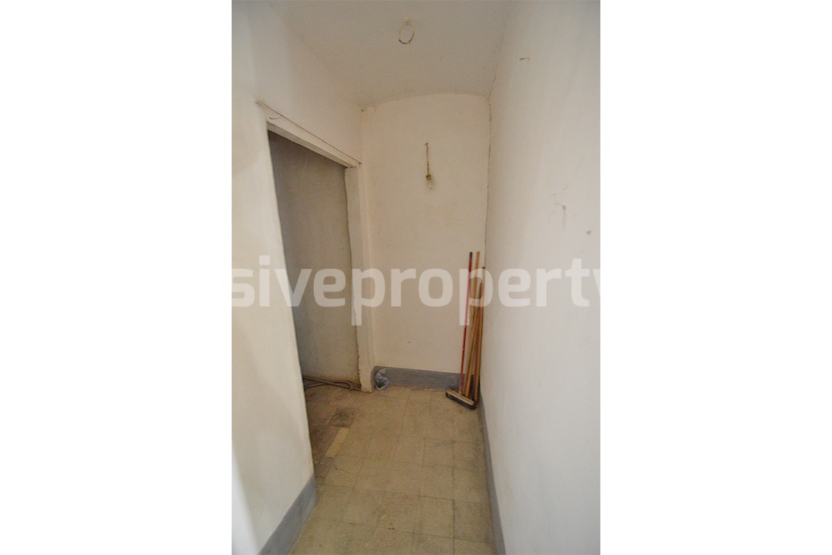 Cheap Italian Property for Sale - Apartment to Renovate in Lupara - Molise with Terrace