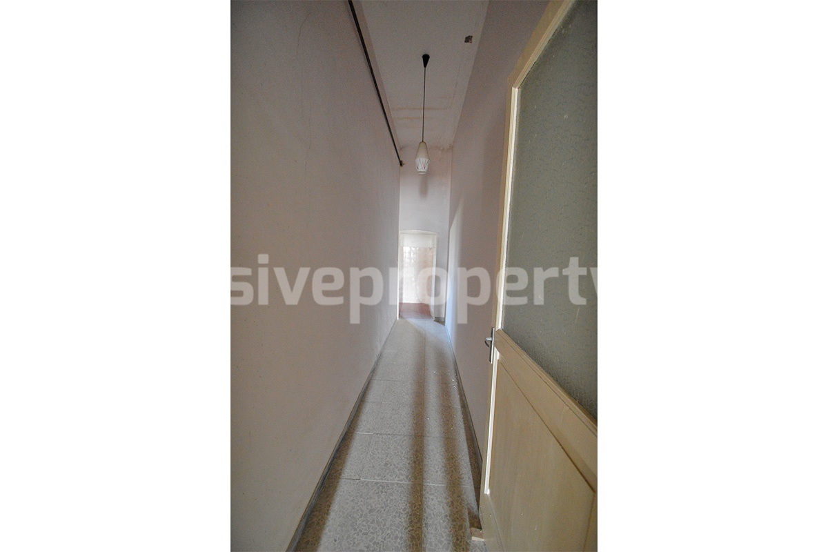 Cheap Italian Property for Sale - Apartment to Renovate in Lupara - Molise with Terrace