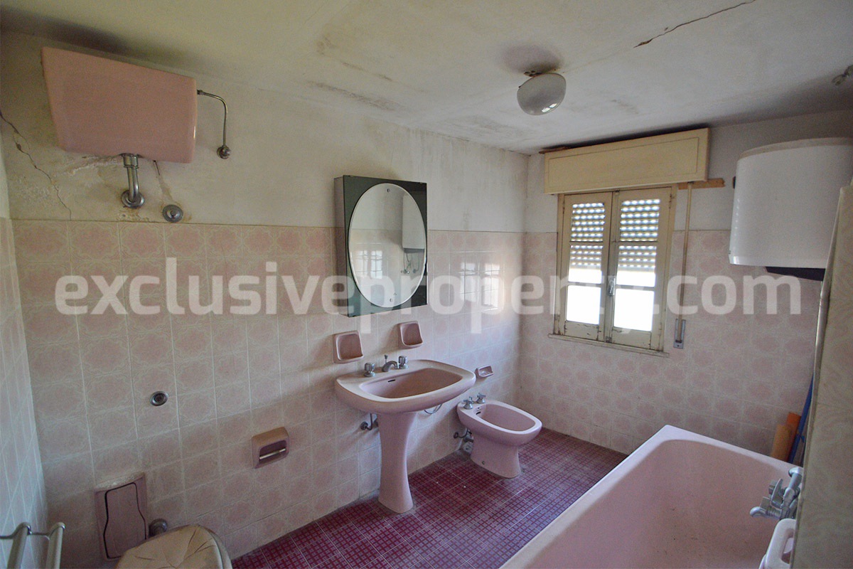 Cheap Italian Property for Sale - Apartment to Renovate in Lupara - Molise with Terrace