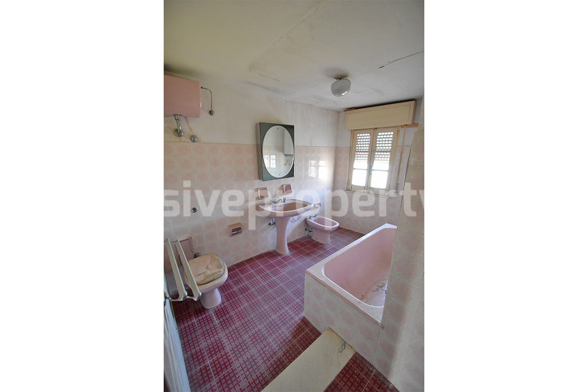 Cheap Italian Property for Sale - Apartment to Renovate in Lupara - Molise with Terrace