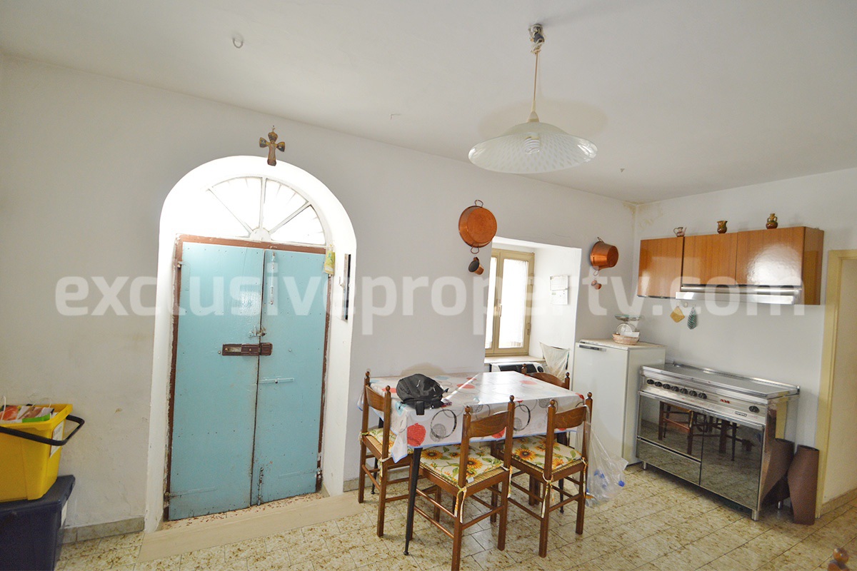 Property for Sale in Mafalda - Molise - 2-Storey Town House with Cellar and Rooftop Views