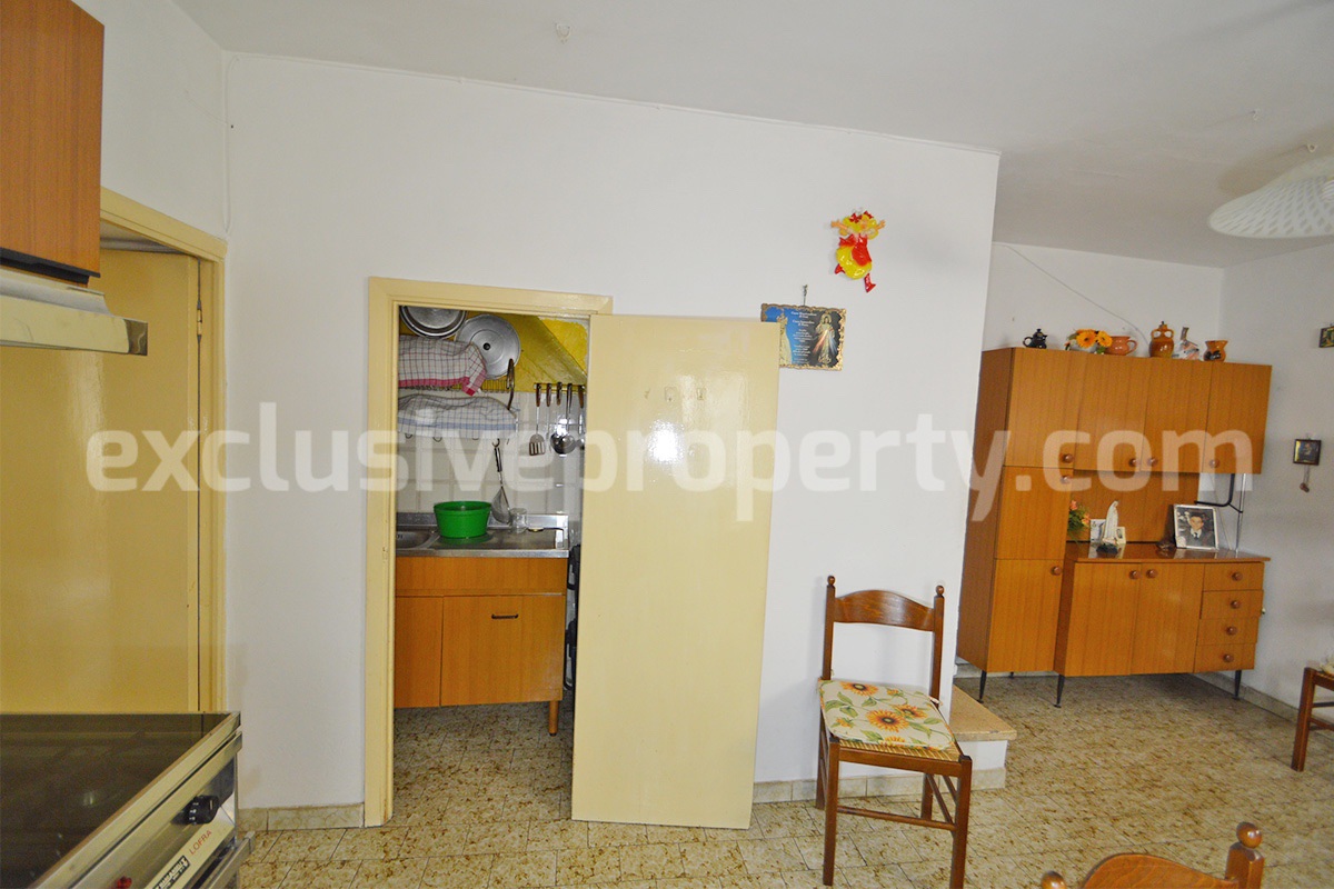 Property for Sale in Mafalda - Molise - 2-Storey Town House with Cellar and Rooftop Views