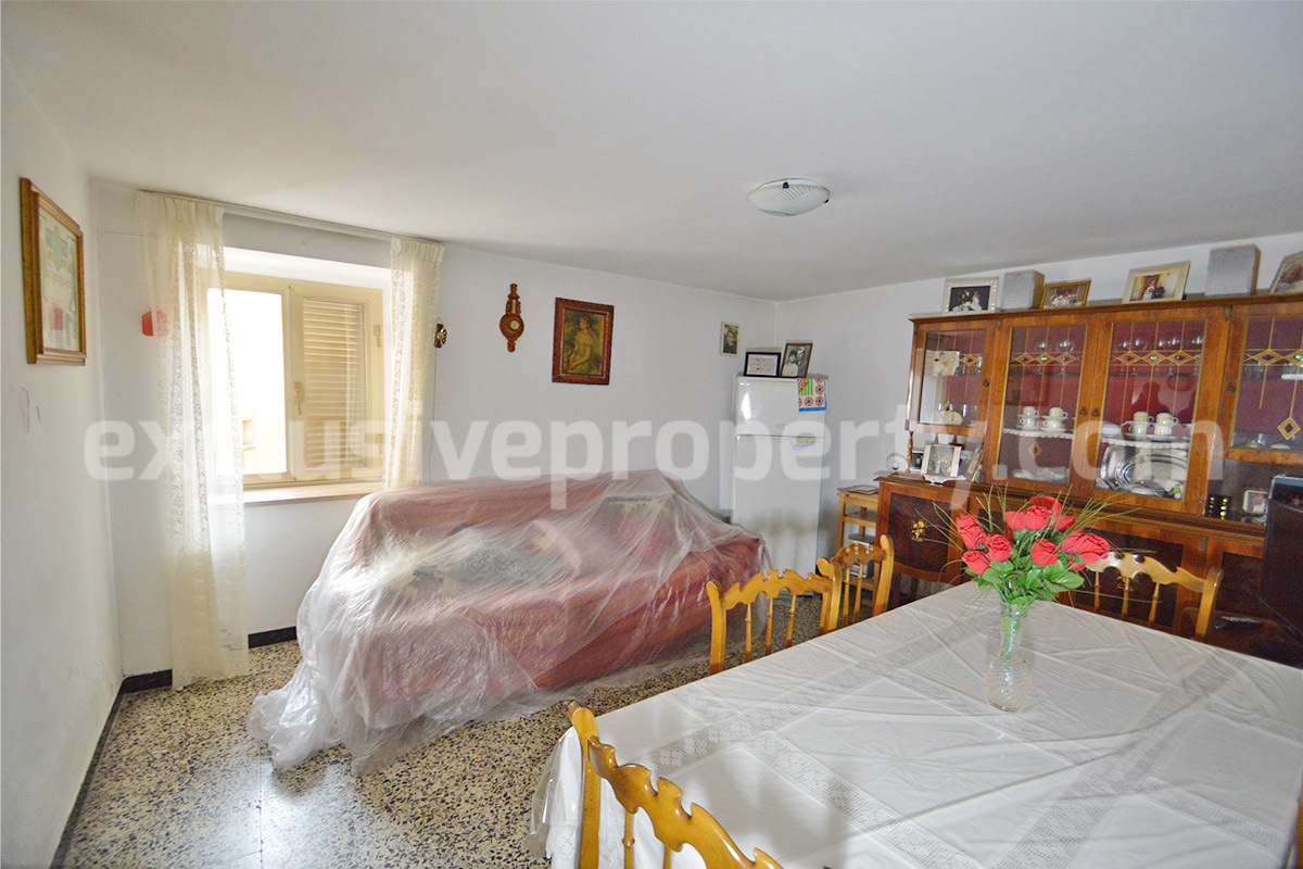 Property for Sale in Mafalda - Molise - 2-Storey Town House with Cellar and Rooftop Views