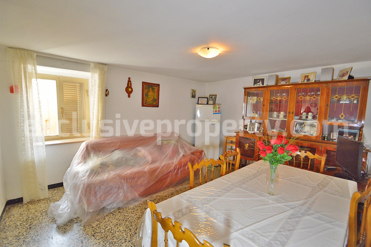 Property for Sale in Mafalda - Molise - 2-Storey Town House with Cellar and Rooftop Views
