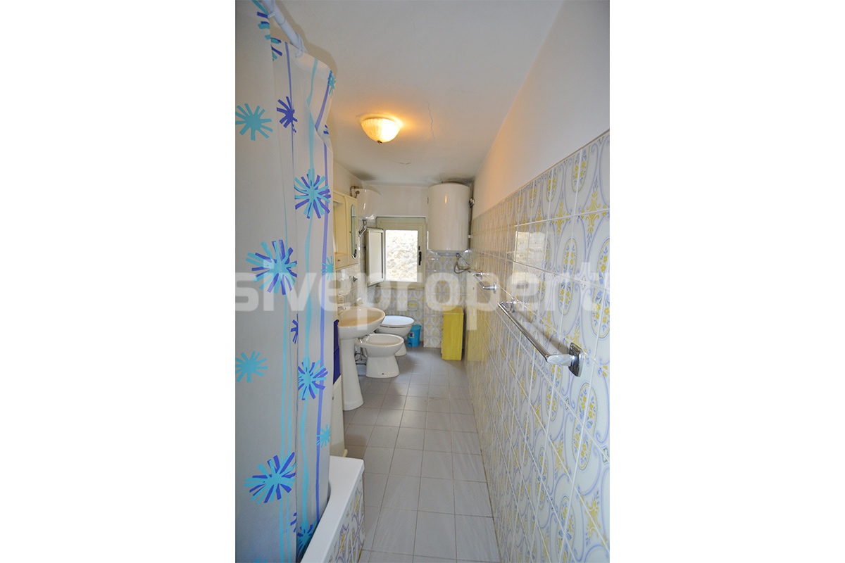 Property for Sale in Mafalda - Molise - 2-Storey Town House with Cellar and Rooftop Views