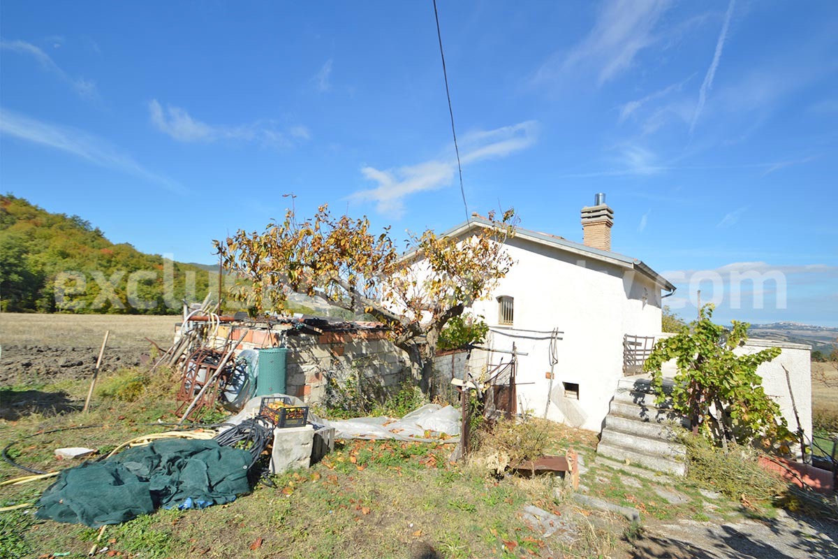 Renovated Country House for Sale in Guardialfiera - Molise - 4 Hectares of Land with Olive Trees