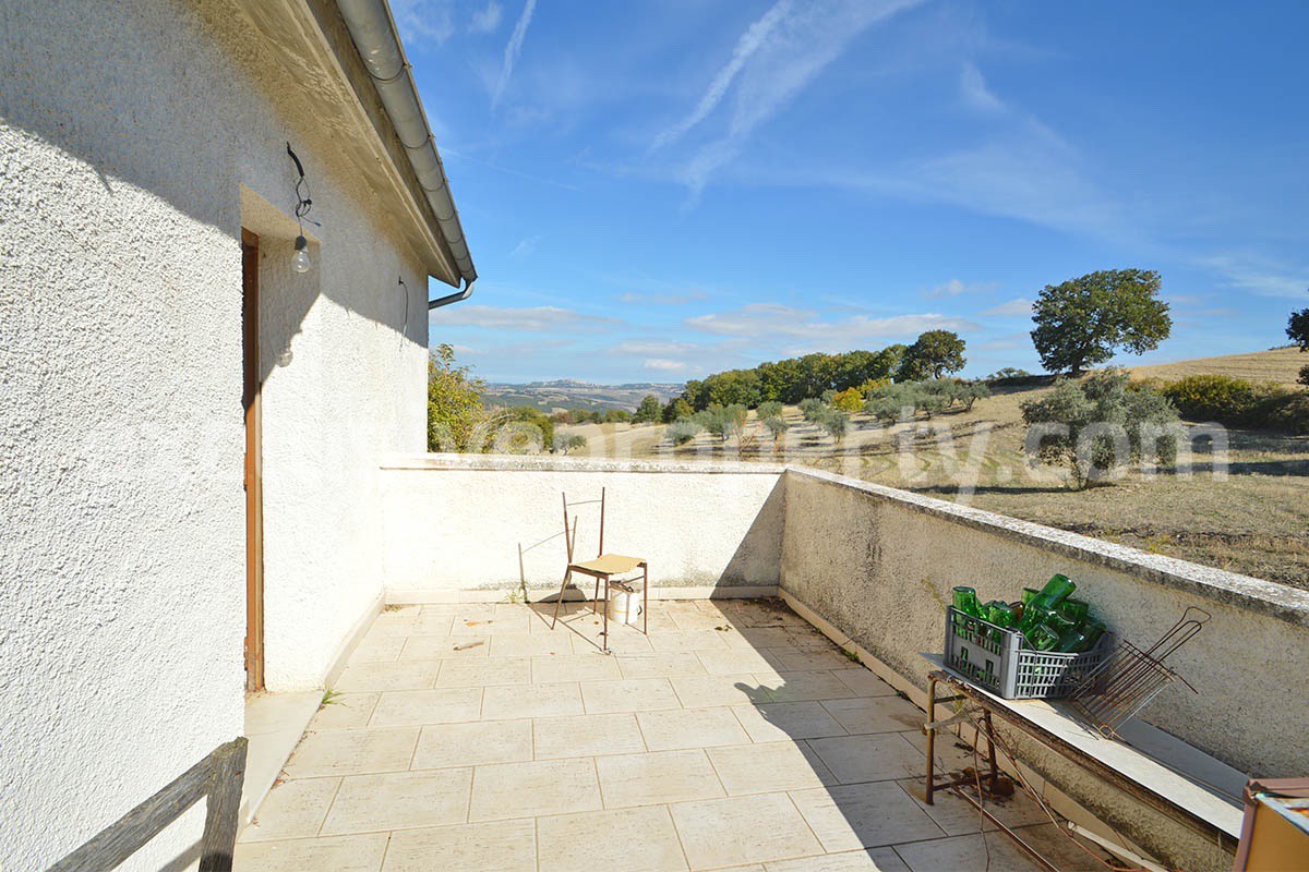 Renovated Country House for Sale in Guardialfiera - Molise - 4 Hectares of Land with Olive Trees