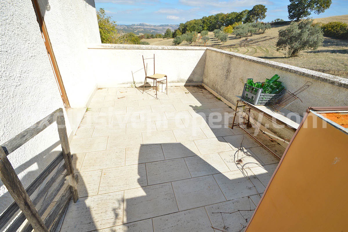 Renovated Country House for Sale in Guardialfiera - Molise - 4 Hectares of Land with Olive Trees