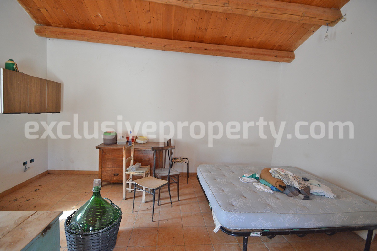 Renovated Country House for Sale in Guardialfiera - Molise - 4 Hectares of Land with Olive Trees