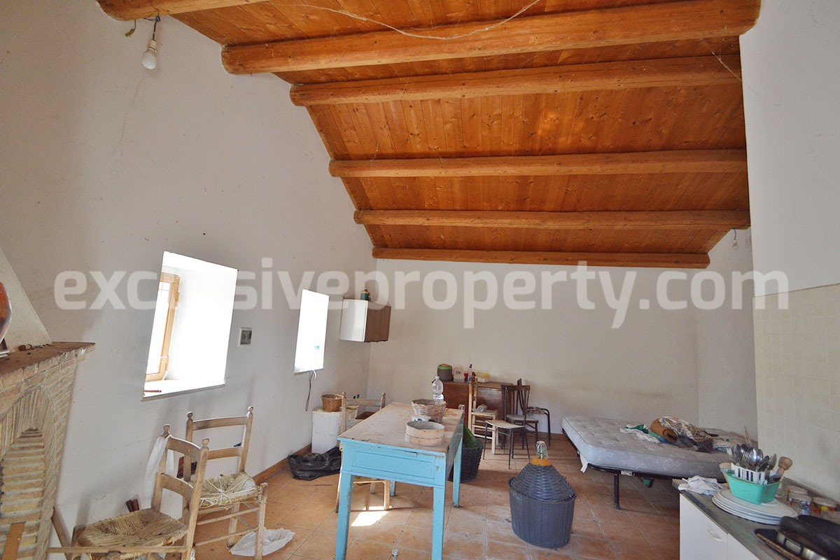 Renovated Country House for Sale in Guardialfiera - Molise - 4 Hectares of Land with Olive Trees