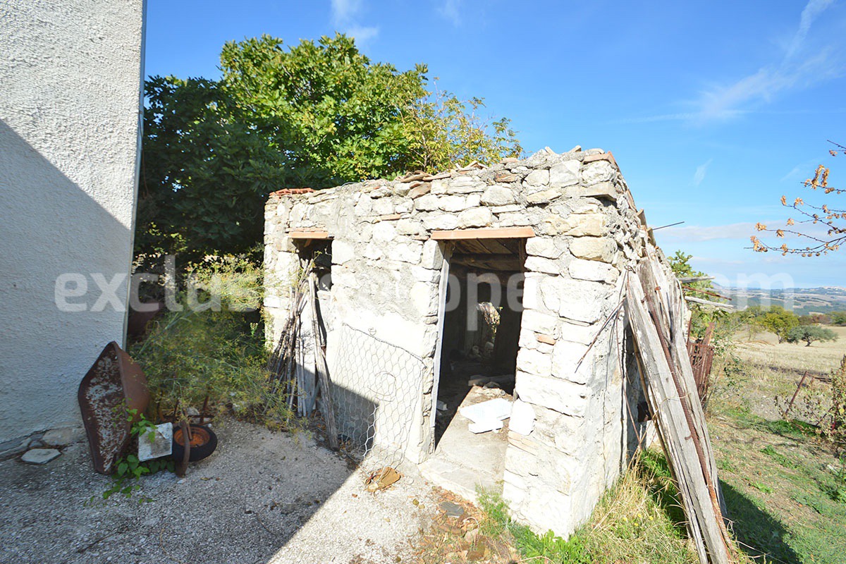Renovated Country House for Sale in Guardialfiera - Molise - 4 Hectares of Land with Olive Trees