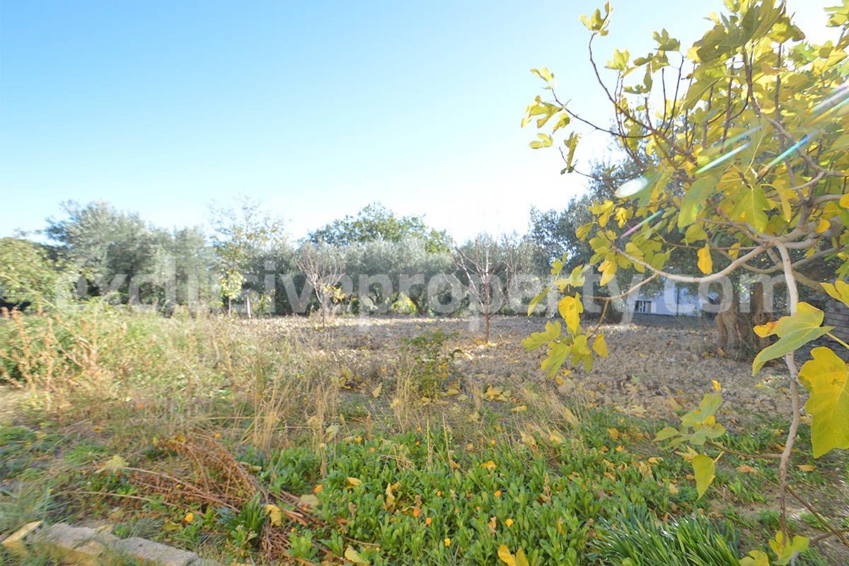 Country house to renovate for sale in Altino with panoramic views of Majella and the Adriatic Sea