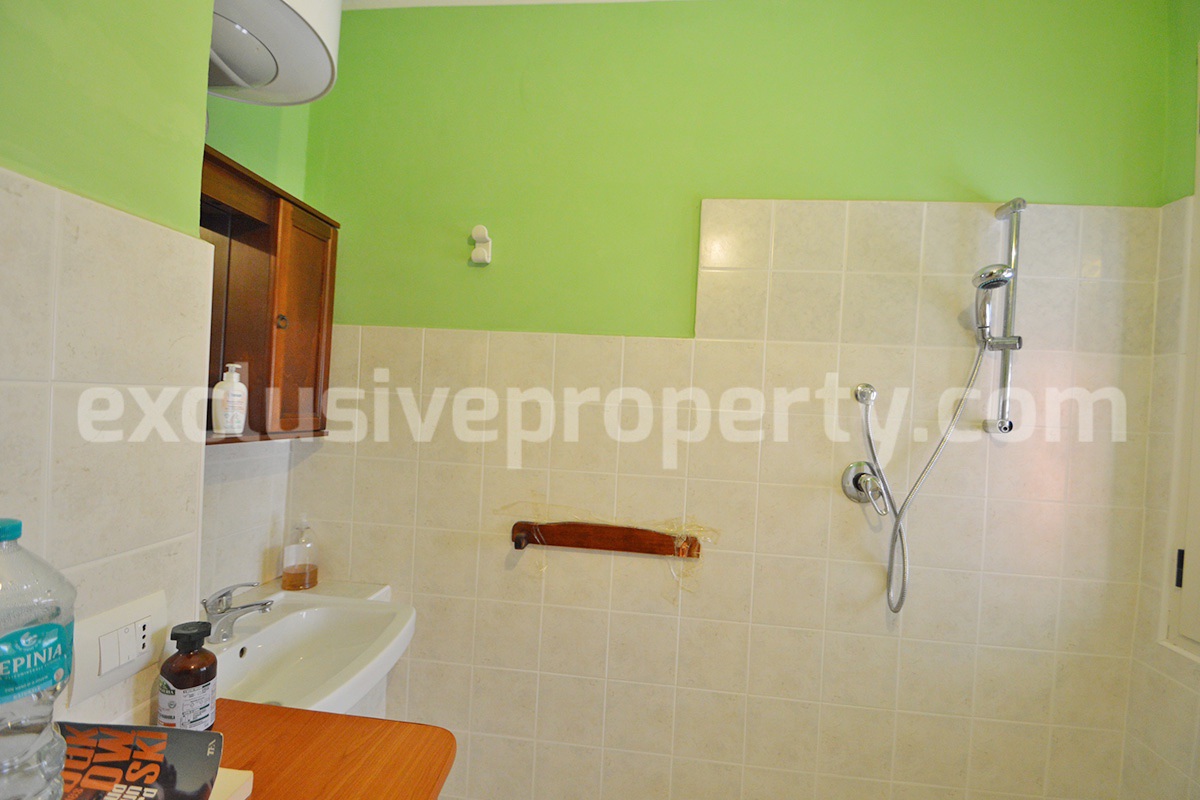 Charming habitable stone house for sale in Guardialfiera - Italy - with panoramic lake view