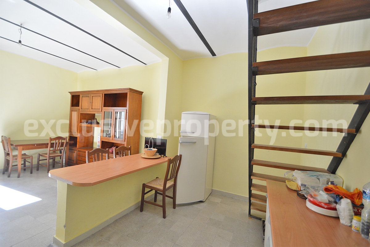 Charming habitable stone house for sale in Guardialfiera - Italy - with panoramic lake view