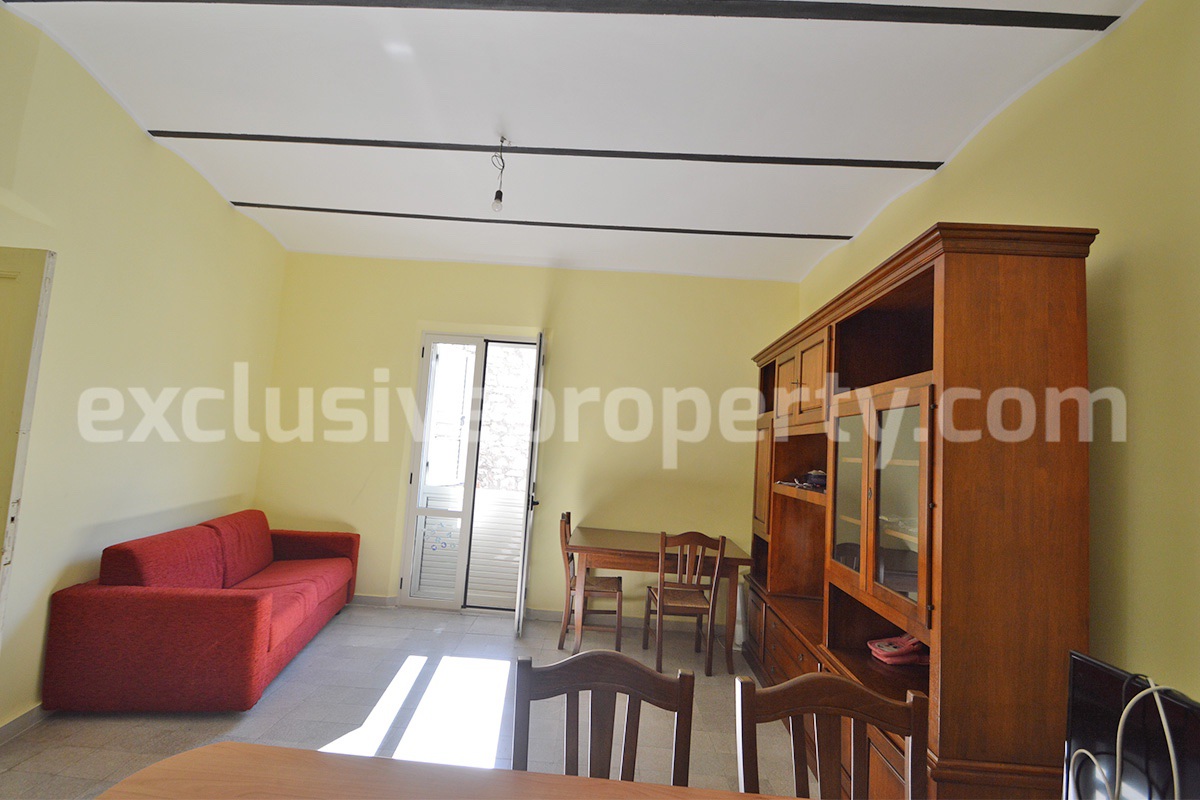 Charming habitable stone house for sale in Guardialfiera - Italy - with panoramic lake view