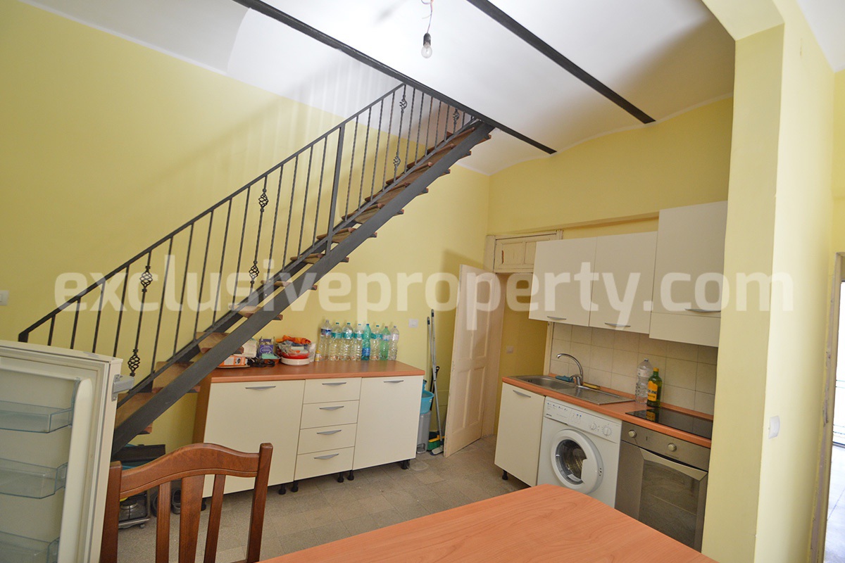 Charming habitable stone house for sale in Guardialfiera - Italy - with panoramic lake view