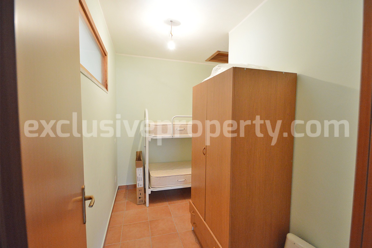 Charming habitable stone house for sale in Guardialfiera - Italy - with panoramic lake view