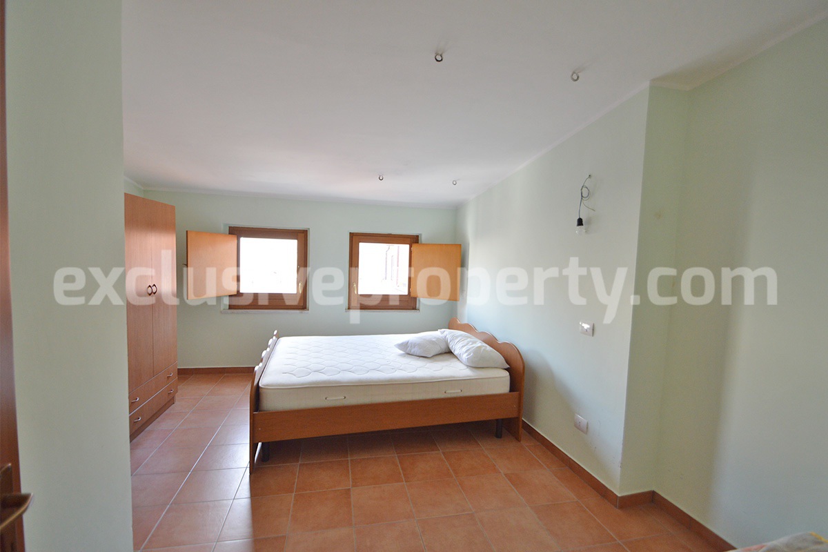 Charming habitable stone house for sale in Guardialfiera - Italy - with panoramic lake view