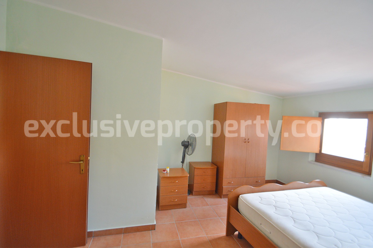 Charming habitable stone house for sale in Guardialfiera - Italy - with panoramic lake view