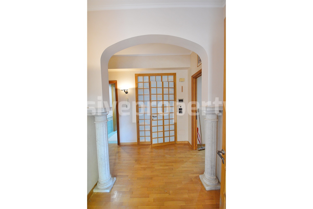 Spacious stone property with terrace - lift - garage and two units for sale in Bagnoli del Trigno - Molise - Italy