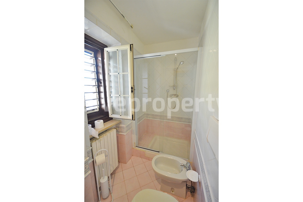 Spacious stone property with terrace - lift - garage and two units for sale in Bagnoli del Trigno - Molise - Italy