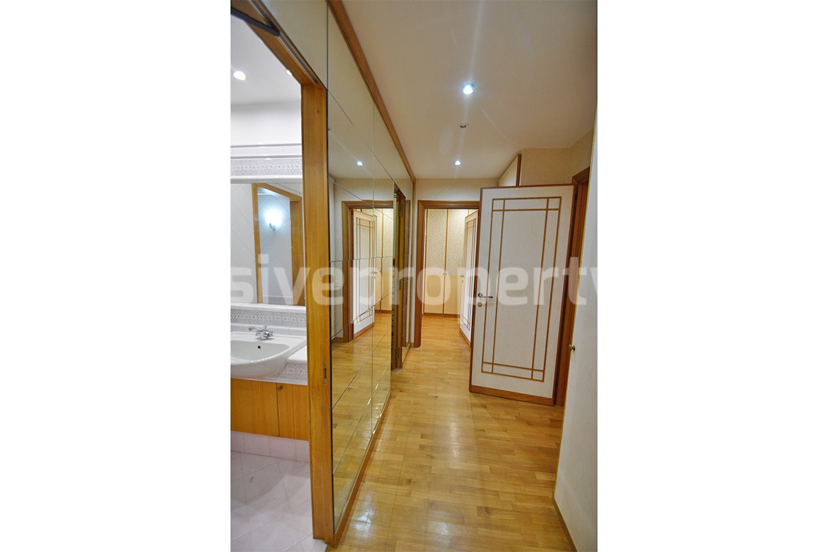 Spacious stone property with terrace - lift - garage and two units for sale in Bagnoli del Trigno - Molise - Italy